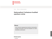 Tablet Screenshot of amsterdamcentraal.nu